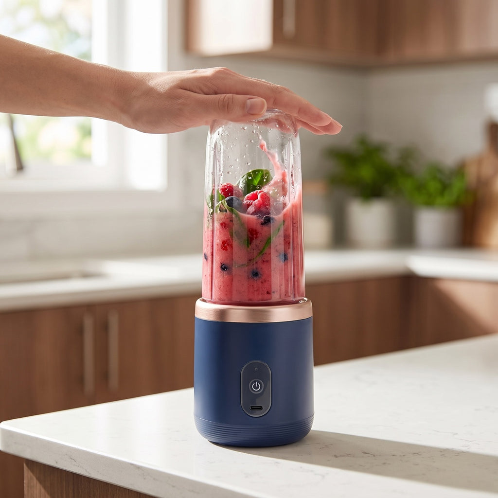 Rechargeable 6-Blade Portable Blender